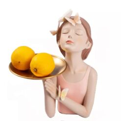 Статуэтка "Девушка с подносом" – 27 см