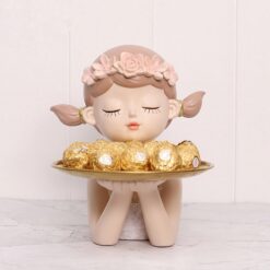 Статуэтка "Молли с подносом", 23 см