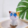 кашпо, котик, вазон для цветов, подарок, декор
