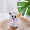 кашпо, котик, вазон для цветов, подарок, декор