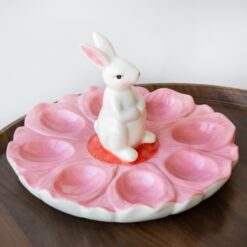 Великдень, декор до кошика, свято, кролики, пасха, паска