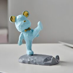 Подставка для телефона Медвежонок синяя