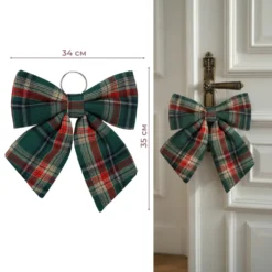 Бант "Зелена клітинка", 35 см (6046-039)