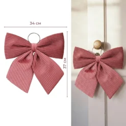 Бант "Рожевий оксамит", 37 см (6046-002)
