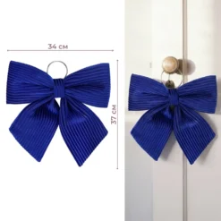 Бант "Синій оксамит", 37 см (6046-005)